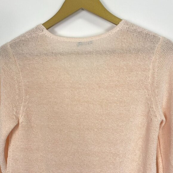 J. McLaughlin Light Pink Knit Beach Sweater - Picture 11 of 12